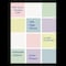 Flipside Assorted Pastel Color Repositionable Dry Erase Stickables W/4in Dry Erase Markers 3in X3in, 24PK 95533 - alternate 4